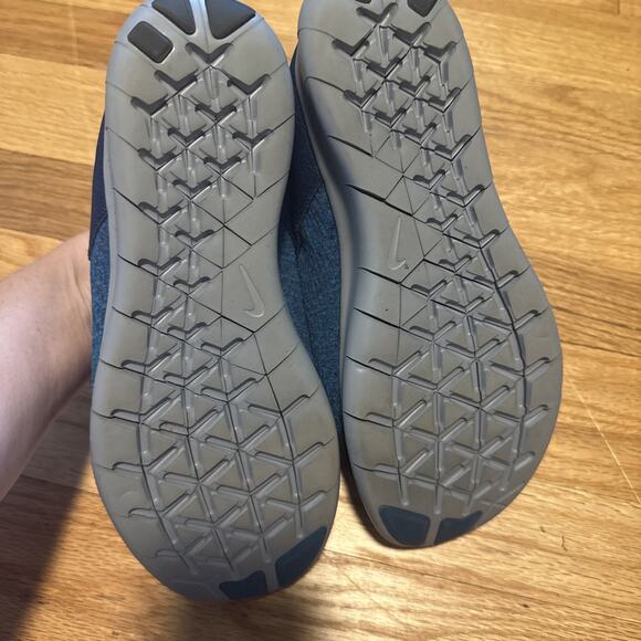 Nike Womens Free RN CMTR 2017 PREM Blue Running Shoes Size 8 - Picture 7 of 9